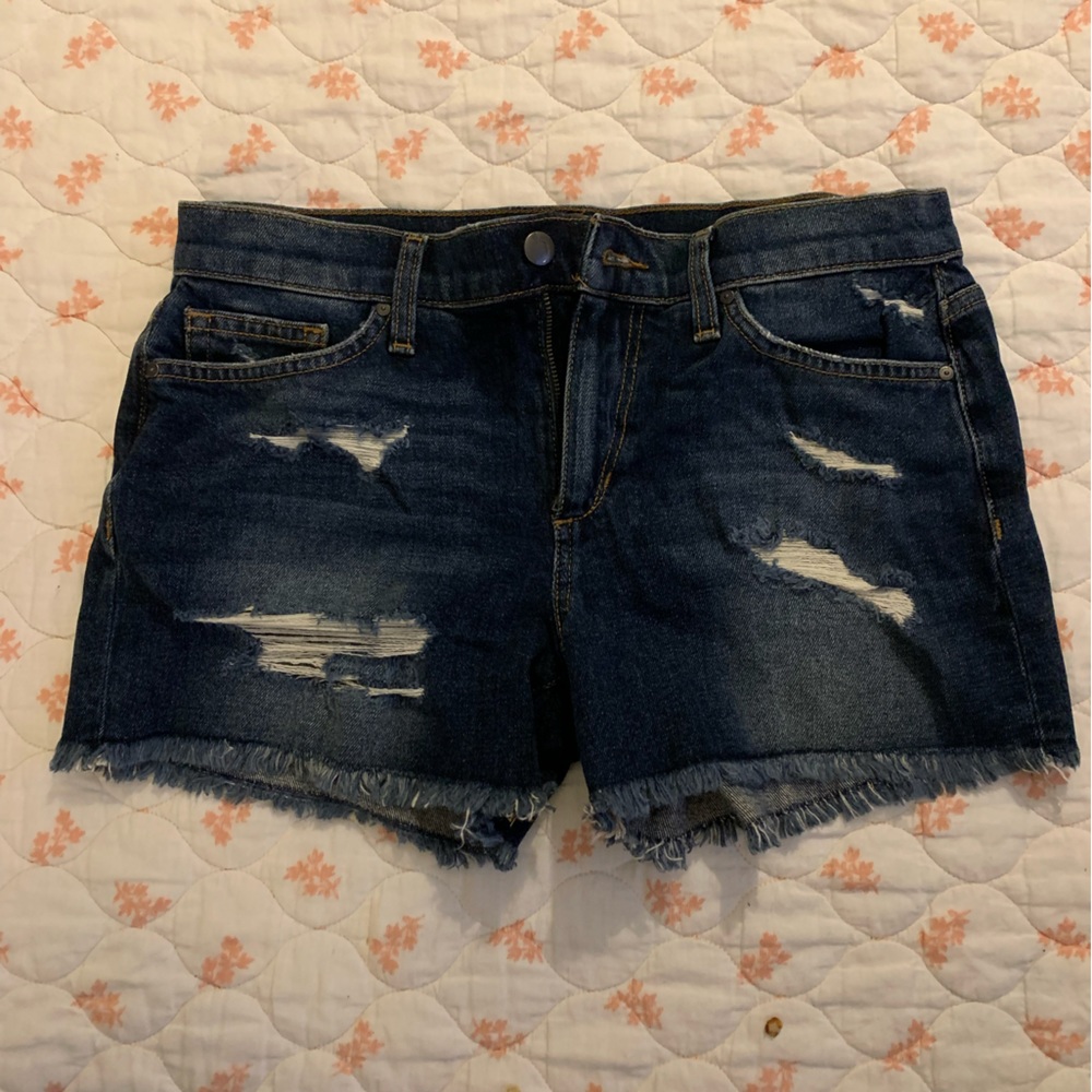 Joes jeans shorts distressed